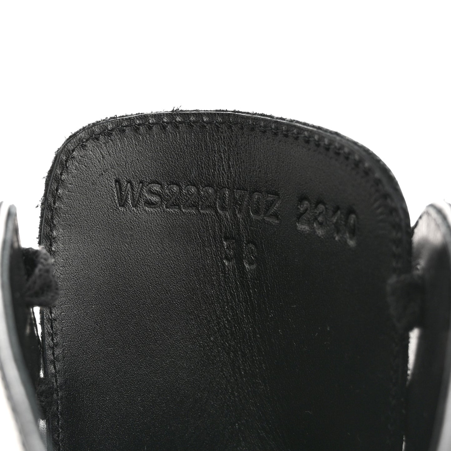 Glossed Calfskin Funk Ankle Boots 38 Black