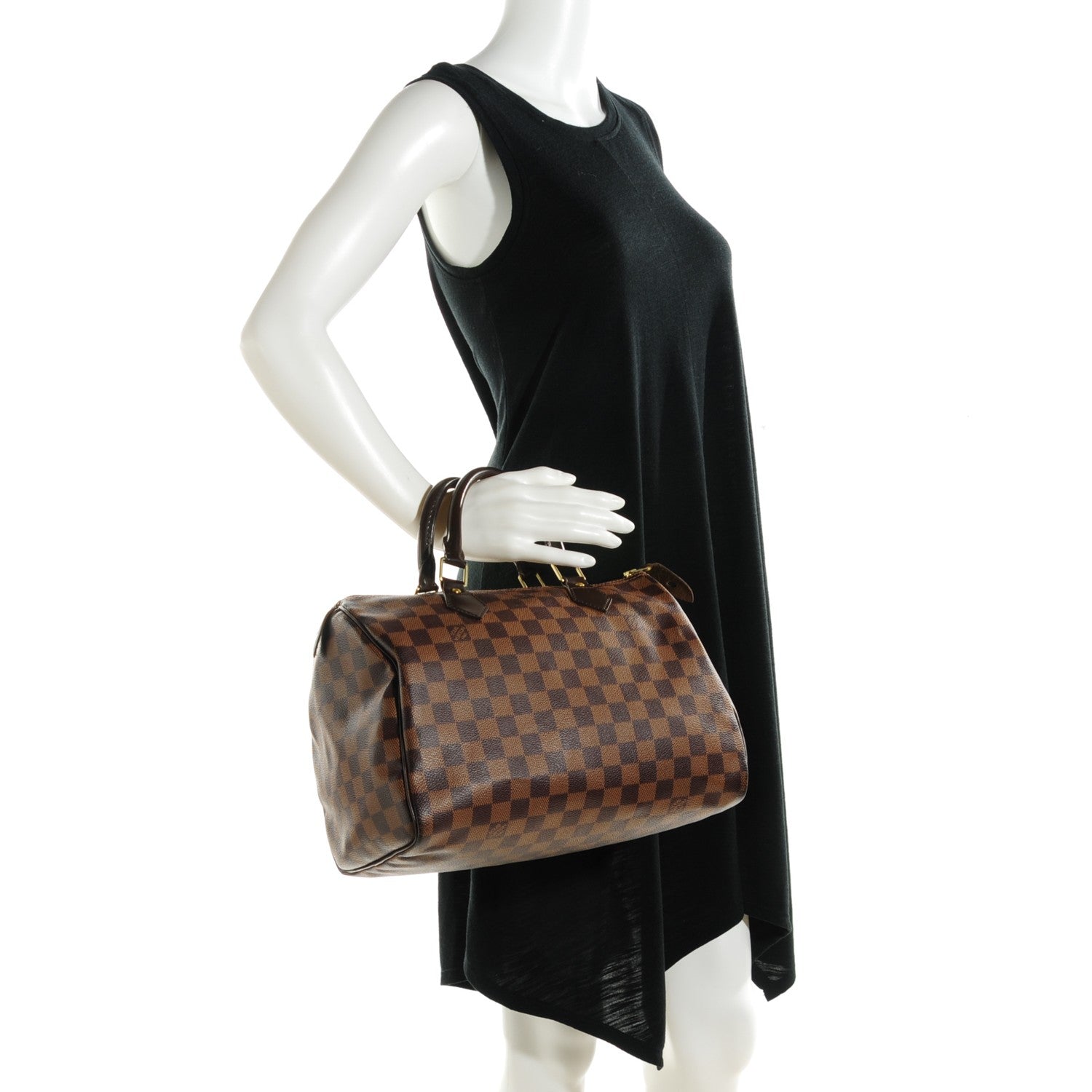 Louis Vuitton Damier Ebene Speedy 30 2 of 14