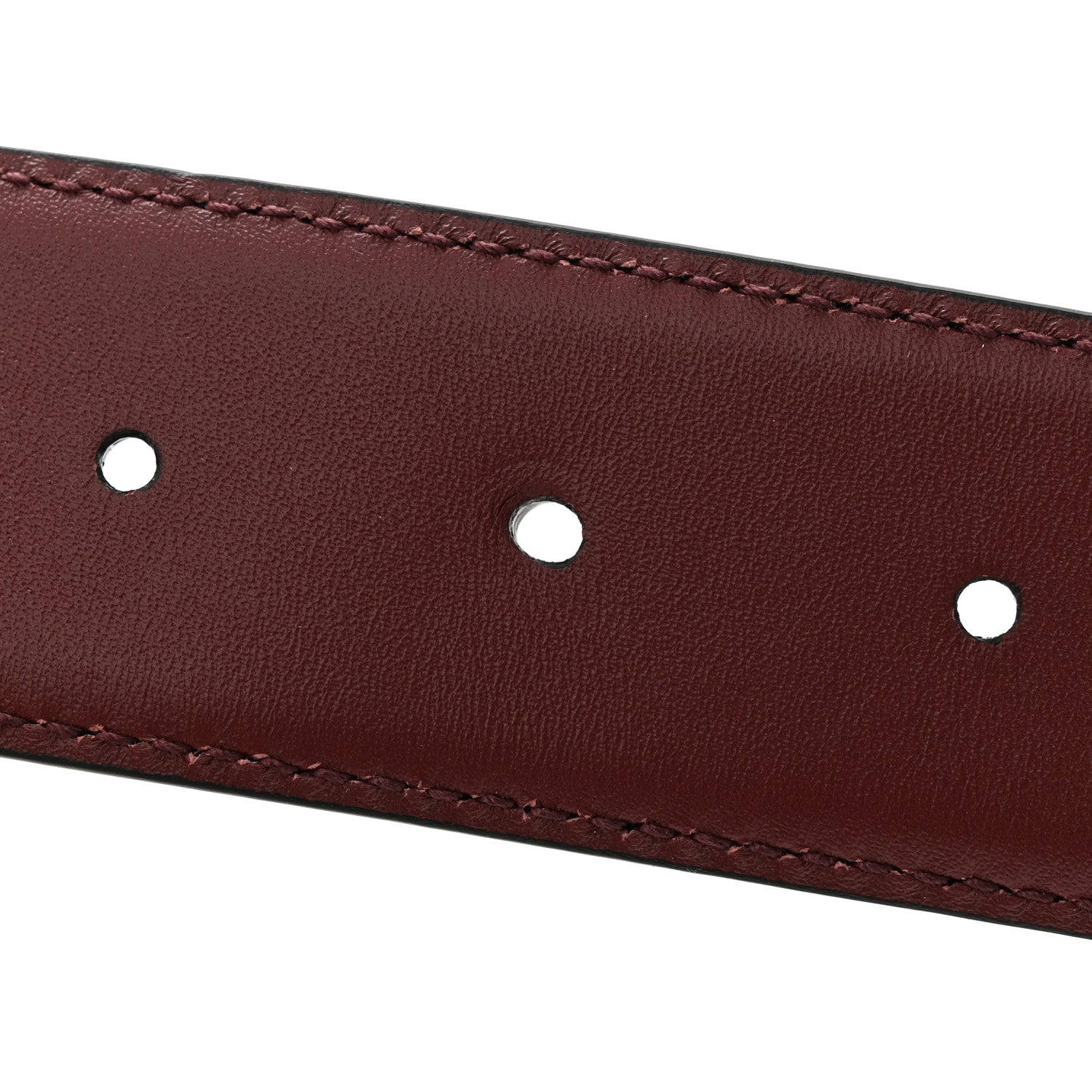 Gucci Moon Calfskin Square G Reversible 35mm Belt 110 44 Black Brown 6 of 7