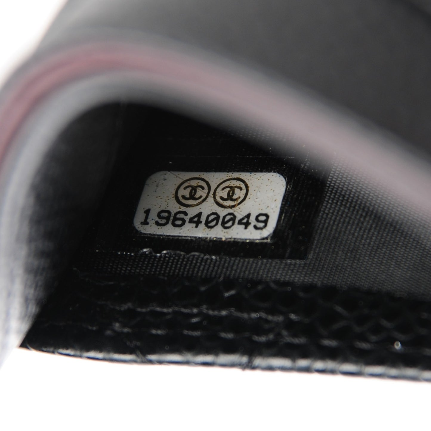 Caviar Quilted Card Holder Black