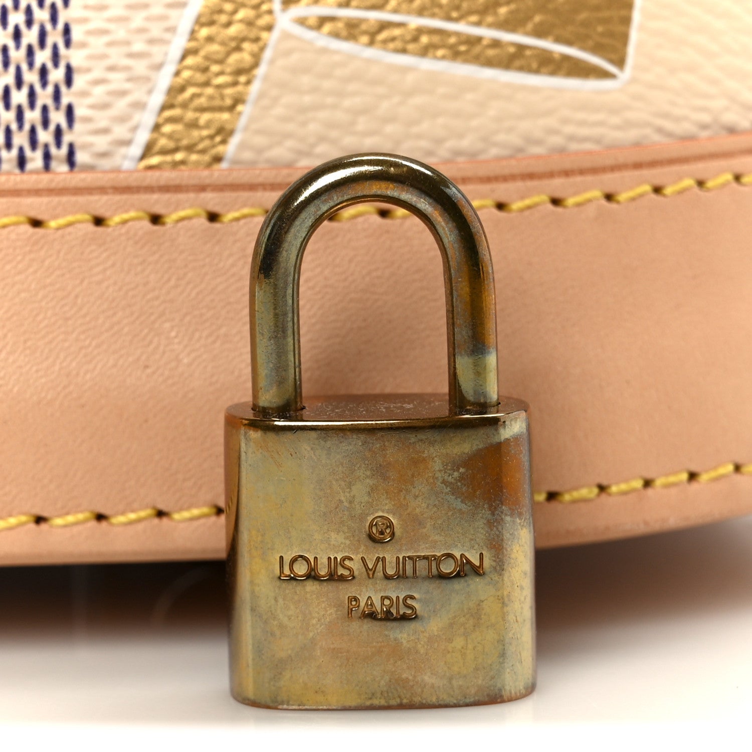 Louis Vuitton Damier Azur Nautical Alma BB 8 of 14