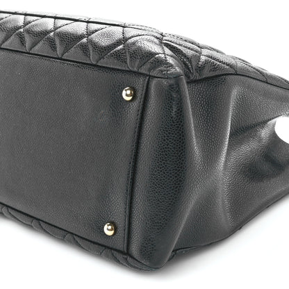 Chanel Caviar Quilted XL Grand Shopping Tote GST Black 12 of 12