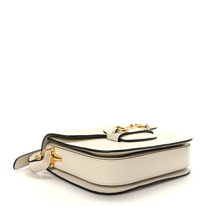 Gucci Azalea Calfskin Horsebit 1955 Shoulder Bag Mystic White 4 of 10