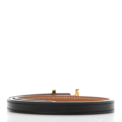 Hermes Swift Epsom 13mm Focus Belt 75 Black Gold 2 of 6