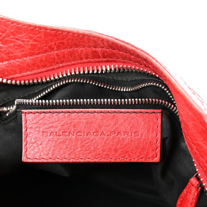 Balenciaga Agneau Giant 21 Silver Hardware City Rouge Coquelicot 6 of 10