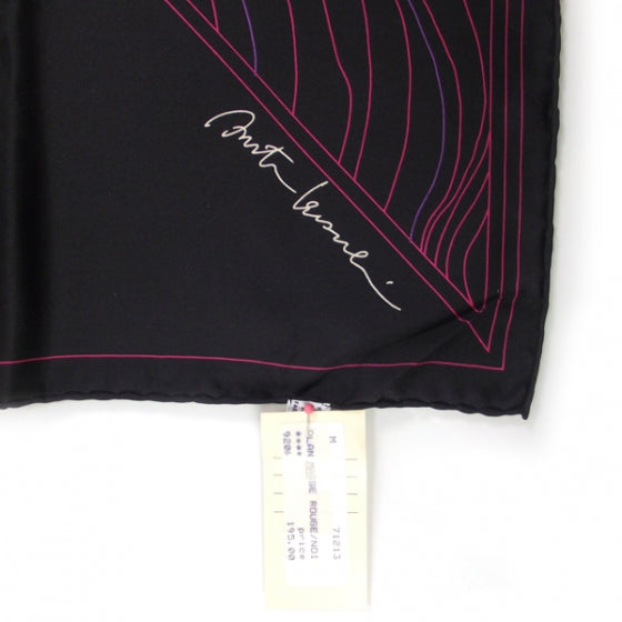 Louis Vuitton Silk Plan Masse Scarf Noir 3 of 5