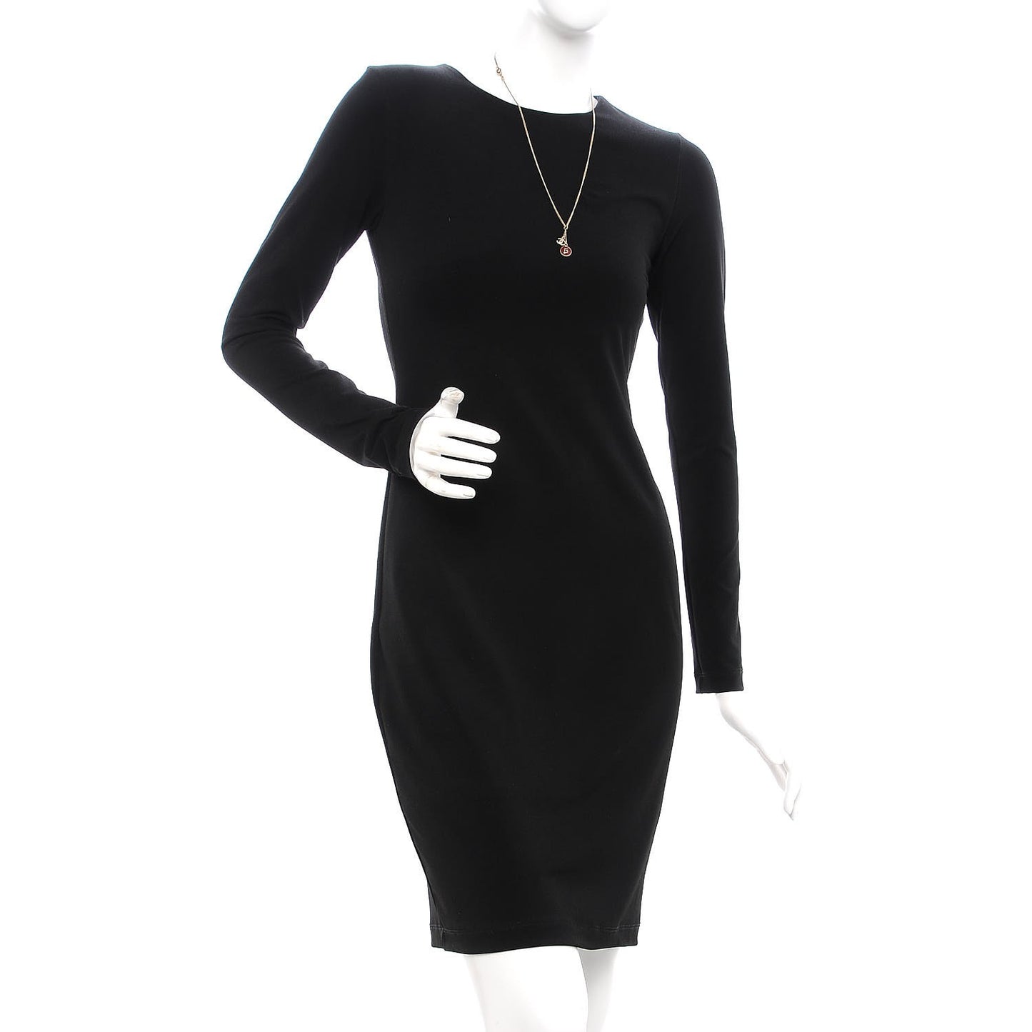 Chain No 5 CC Necklace Red Gold