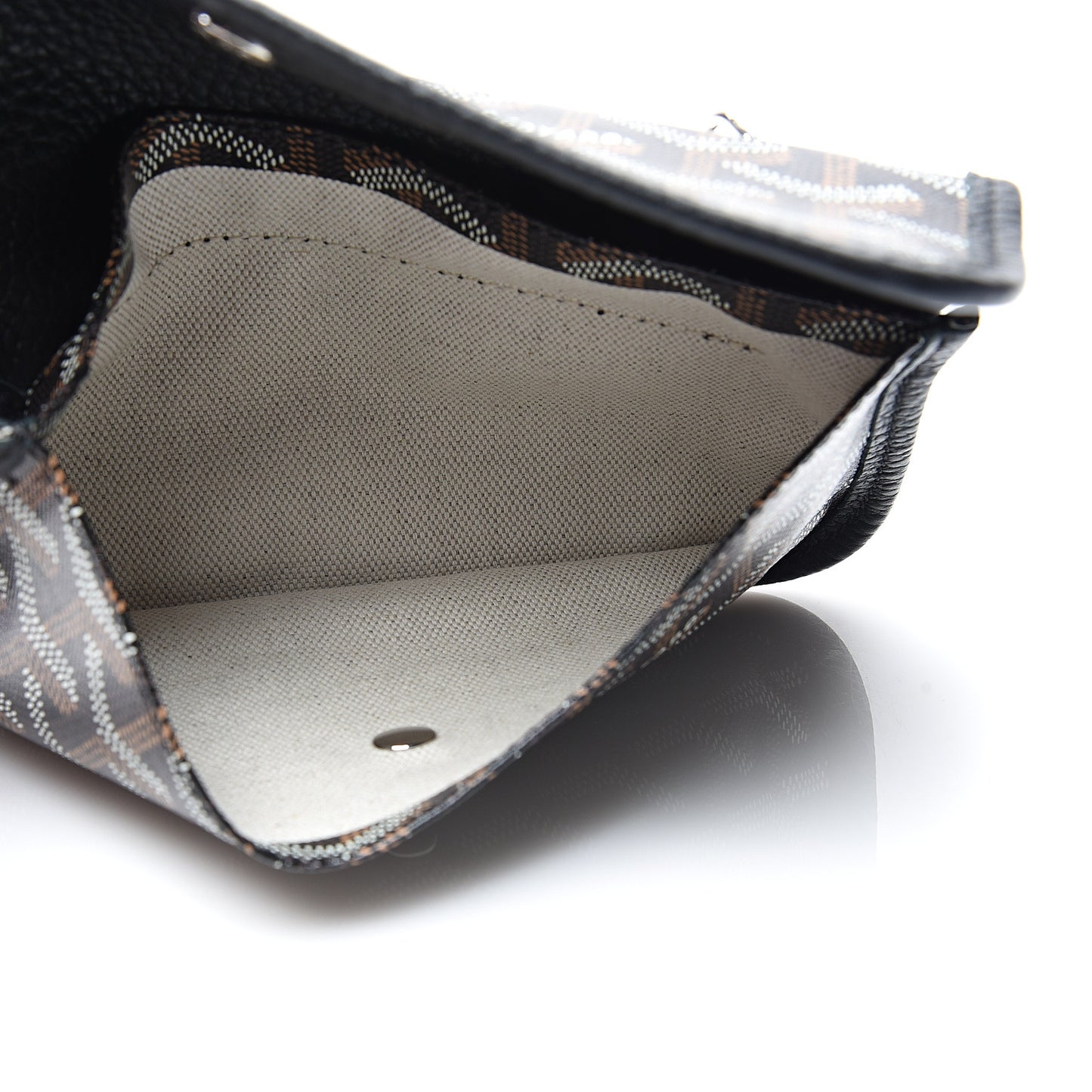 Goyardine Pouch Black