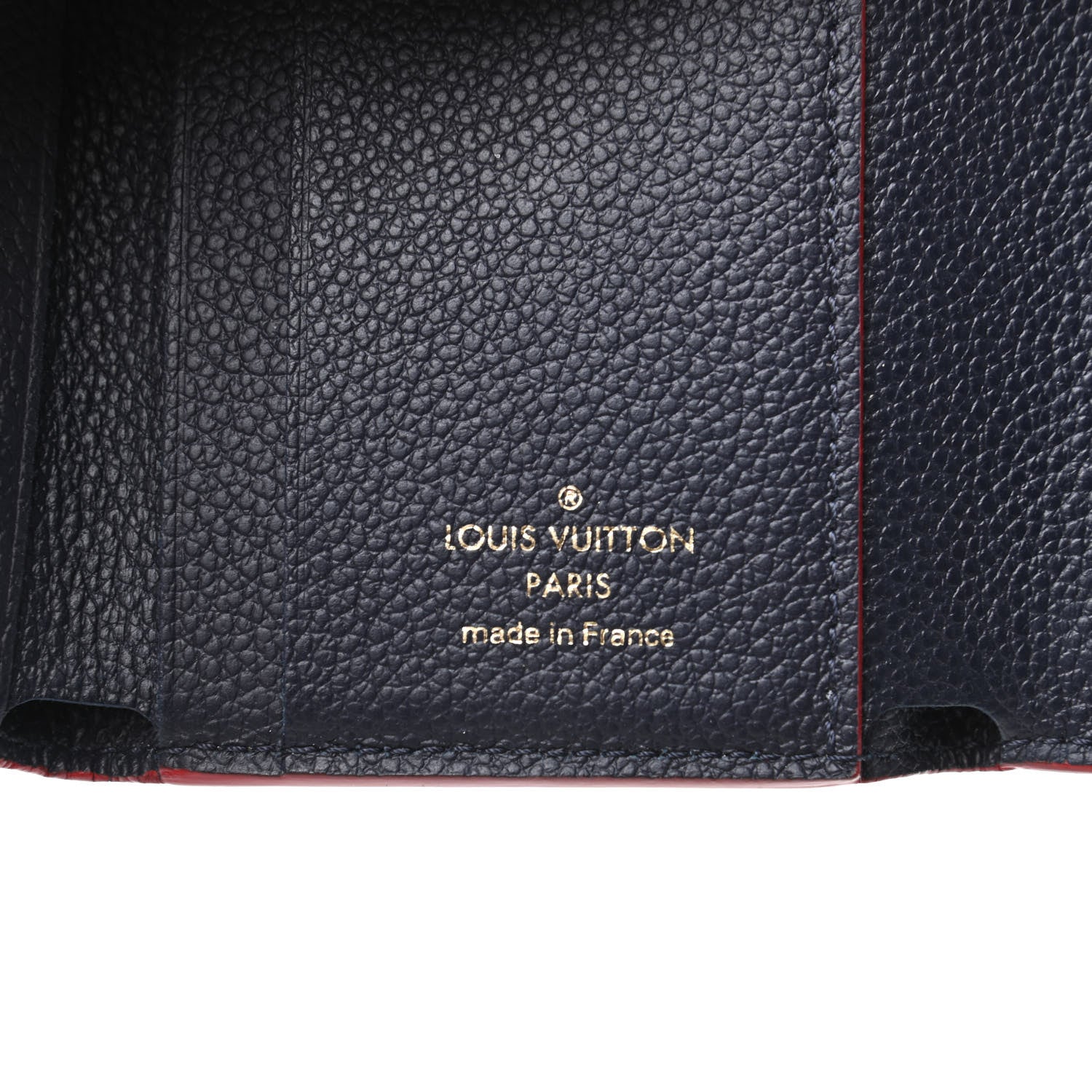 Louis Vuitton Empreinte Zoe Wallet Marine Rouge 7 of 7