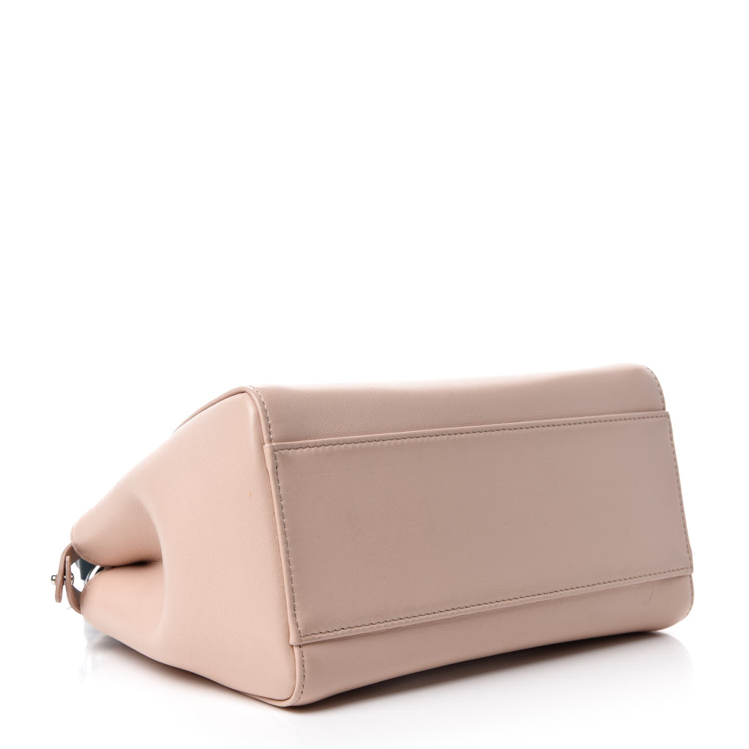 Fendi Nappa Colorblock Mini Peekaboo Iconic Satchel Soap Amazzonia Opal 4 of 11