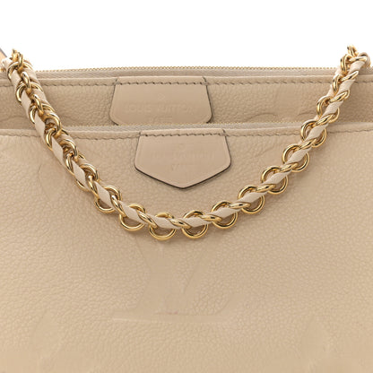 Louis Vuitton Empreinte Monogram Giant Multi Pochette Accessories Cream 8 of 18