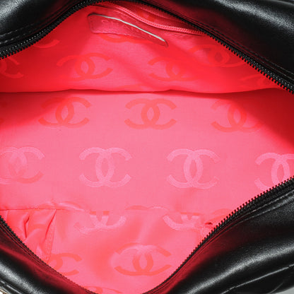 Chanel Calfskin Quilted Large Cambon Bowler Black 5 of 7