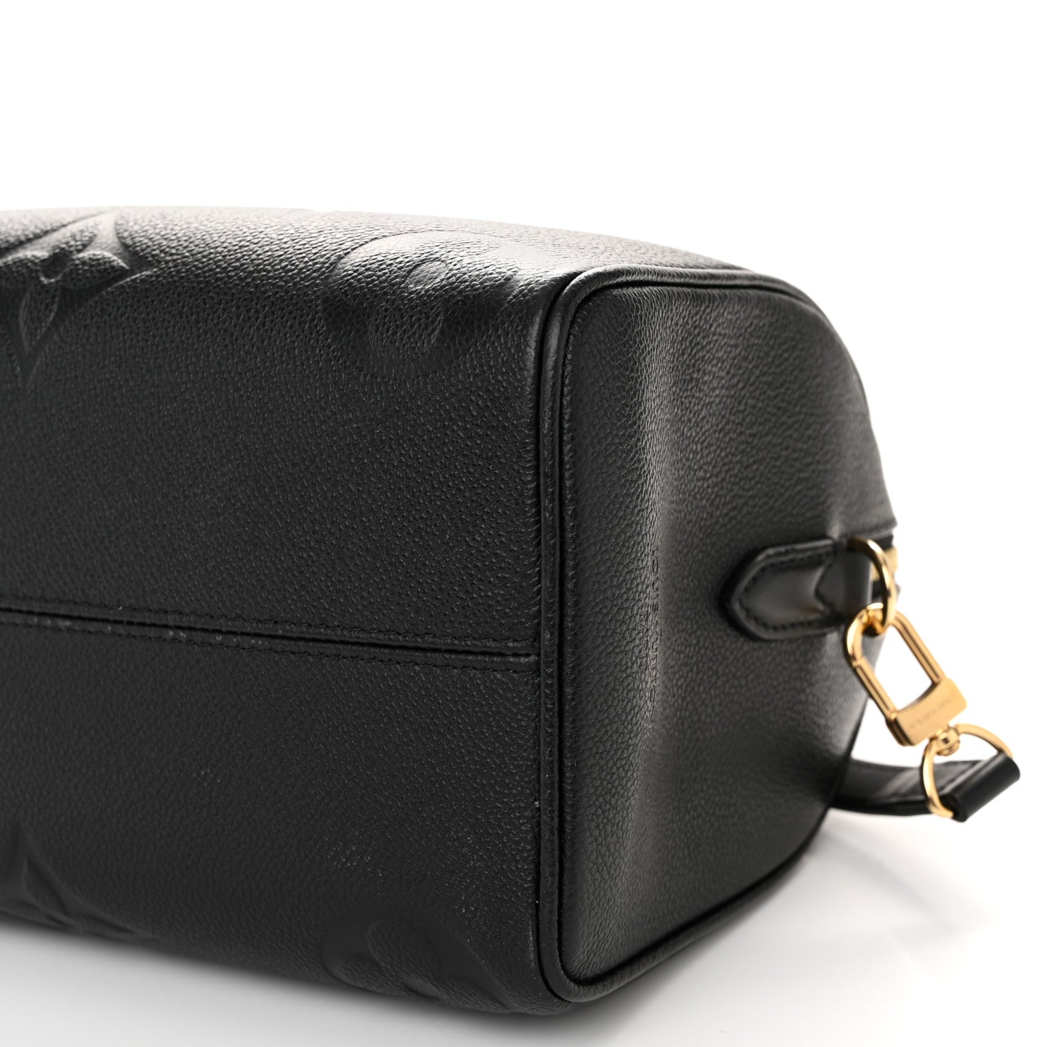 Louis Vuitton Empreinte Monogram Giant Speedy Bandouliere 25 Black 9 of 9