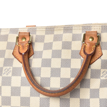 Louis Vuitton Damier Azur Speedy 30 19 of 23
