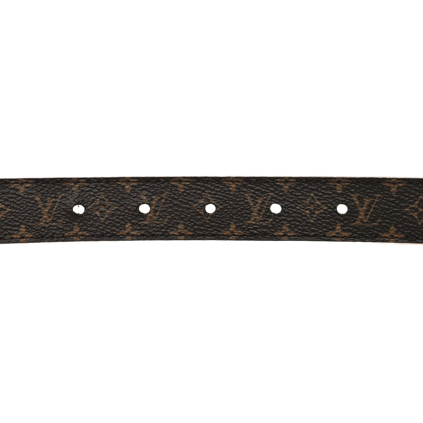 LOUIS VUITTON Mini Monogram 25mm LV Initiales Belt 95 38 95/38