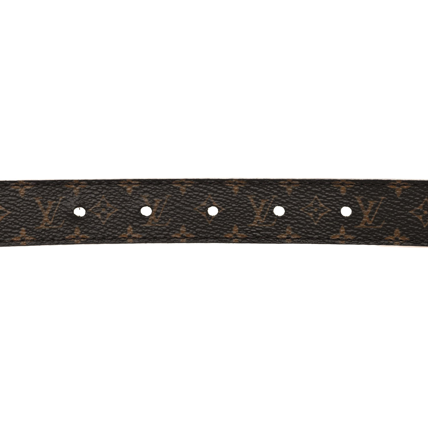 Louis Vuitton LOUIS VUITTON Mini Monogram 25mm LV Initiales Belt 95 38 95/38 3 of 10