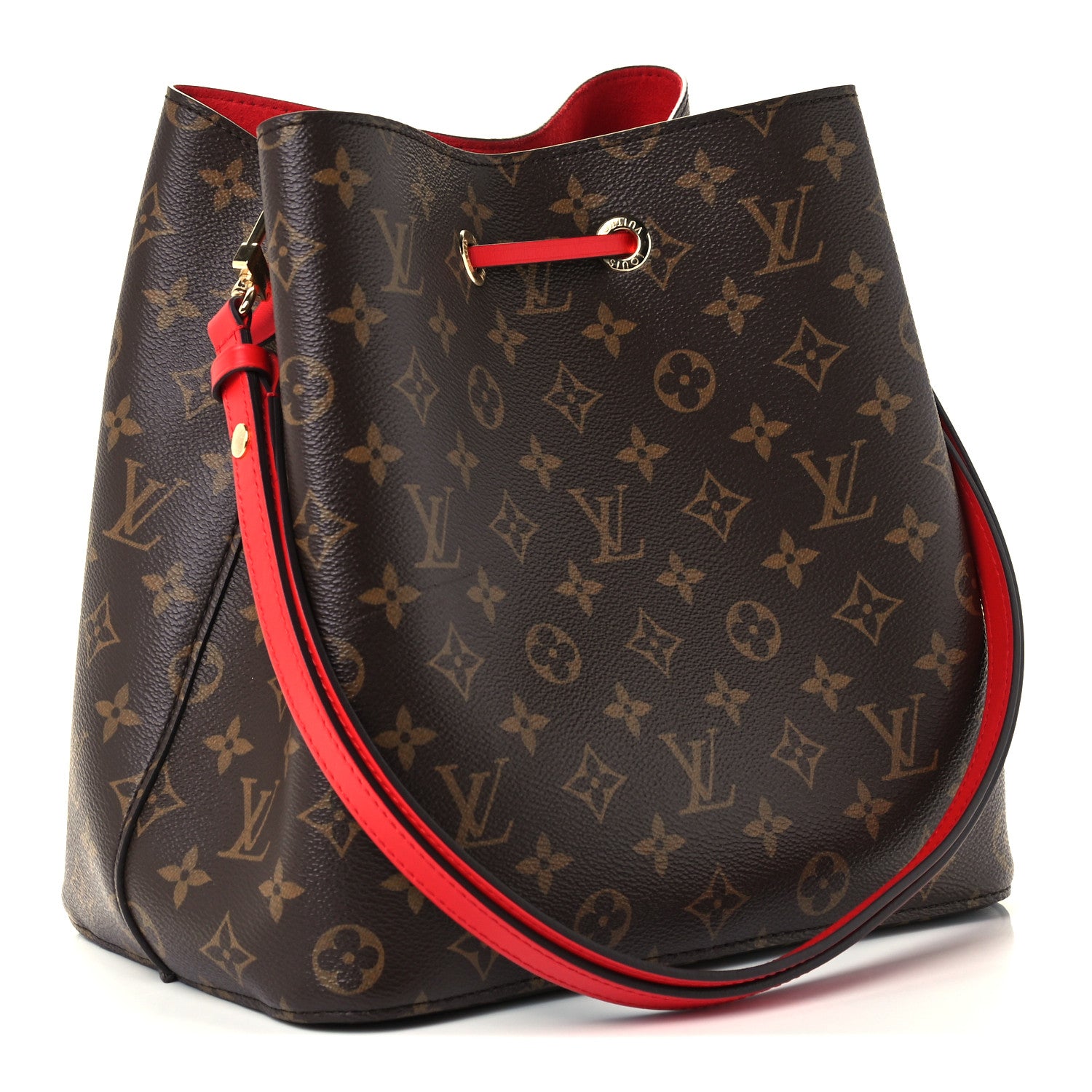 Louis Vuitton Monogram Neonoe MM Coquelicot 3 of 10