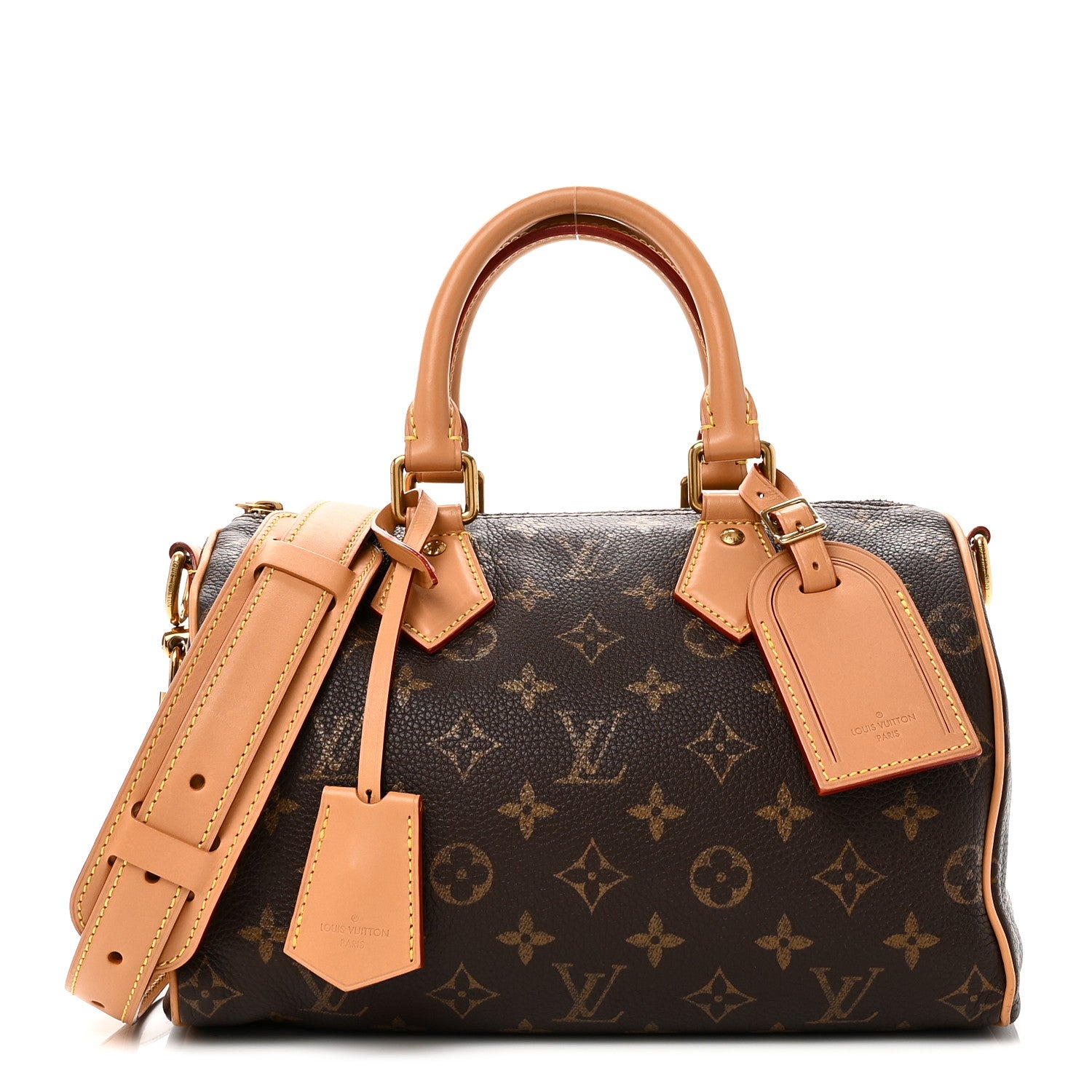 Louis Vuitton Calfskin Monogram Speedy P9 Bandouliere 25 1854685