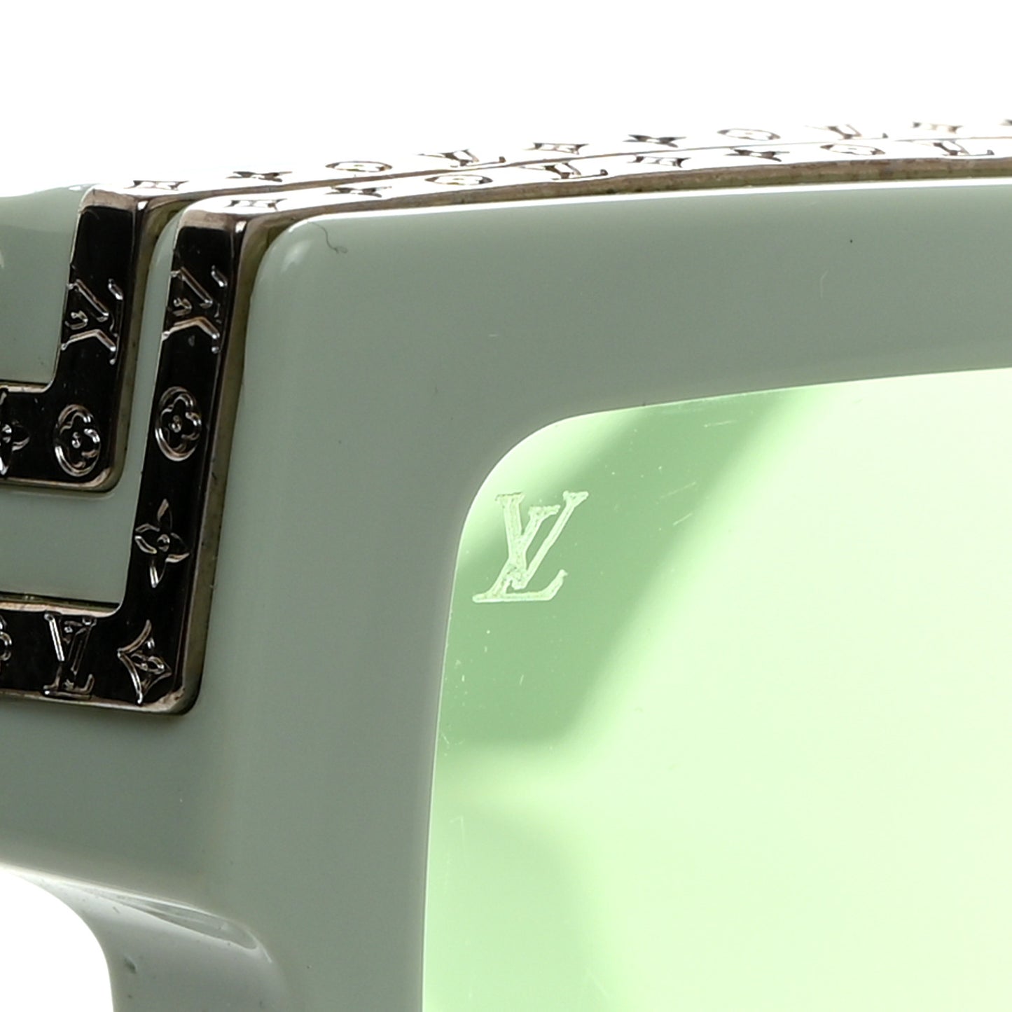 Acetate 1.1 Millionaires Sunglasses Z1325W Pale Green