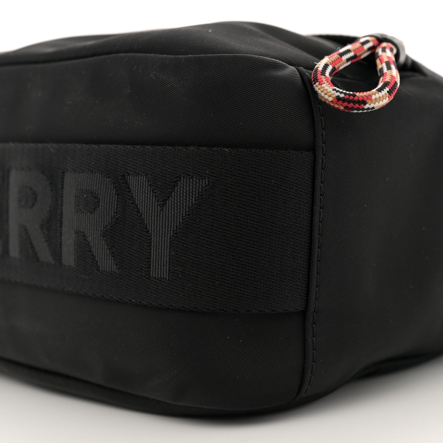 Burberry Nylon Logo Detail Crossbody Bag Black 1605649 – FASHIONPHILE