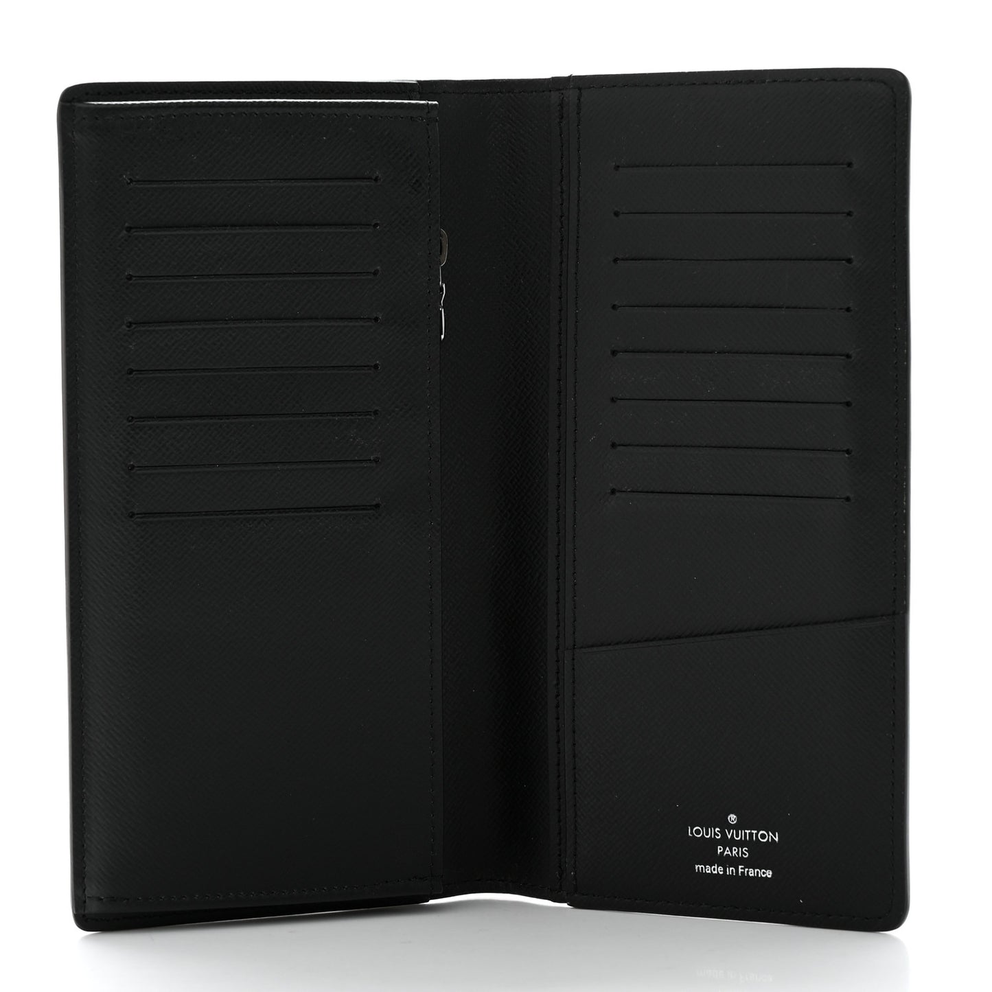 LOUIS VUITTON Monogram Eclipse Brazza Wallet