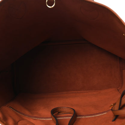 Louis Vuitton Empreinte Monogram Giant Neverfull MM Cognac 6 of 11