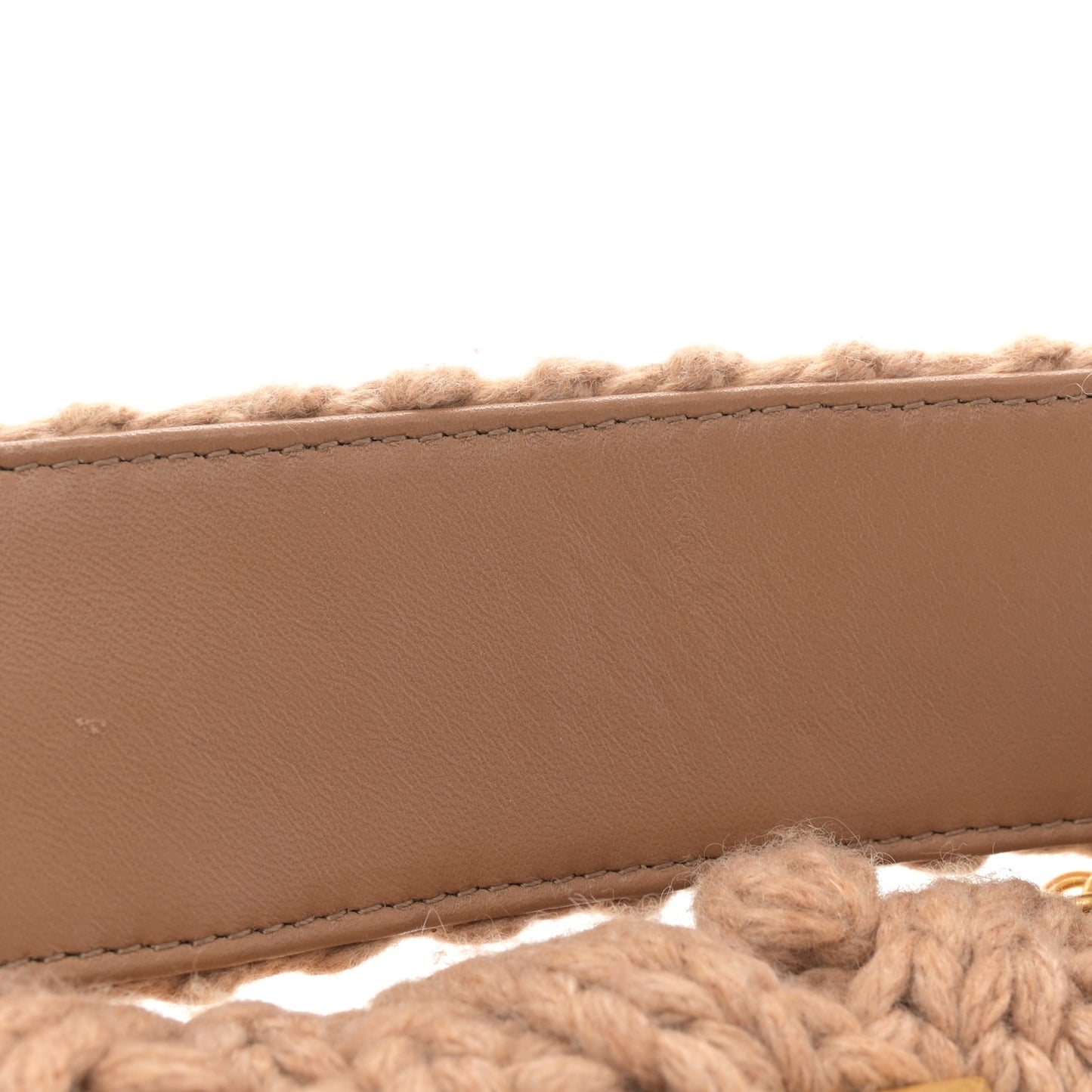 Cashmere Medium Roman Stud Shoulder Bag Brown