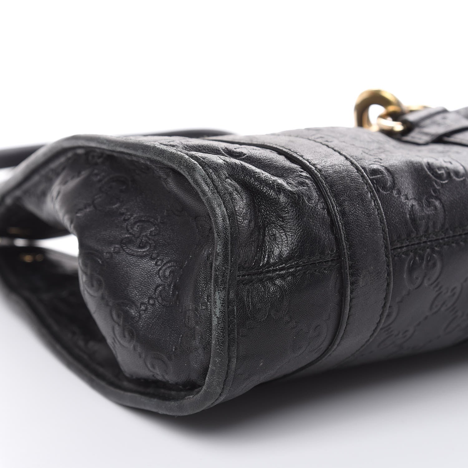 Gucci Guccissima Small Joy Shoulder Bag Black 8 of 22
