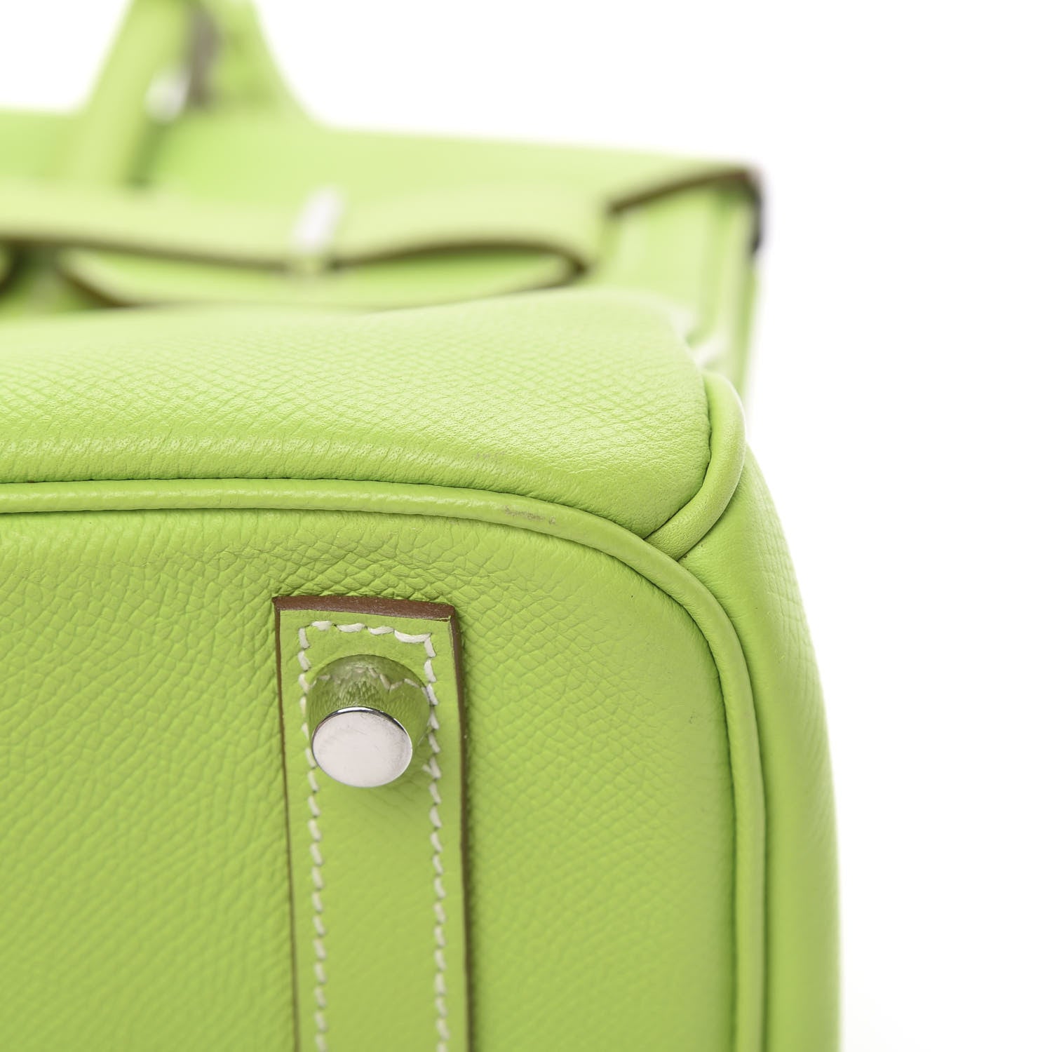 Hermes Epsom Candy Birkin 30 Kiwi Lichen 4 of 10