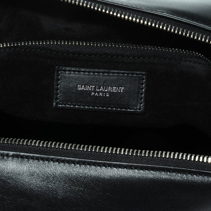 Saint Laurent Leather Studded Duffle 6 Black 6 of 8