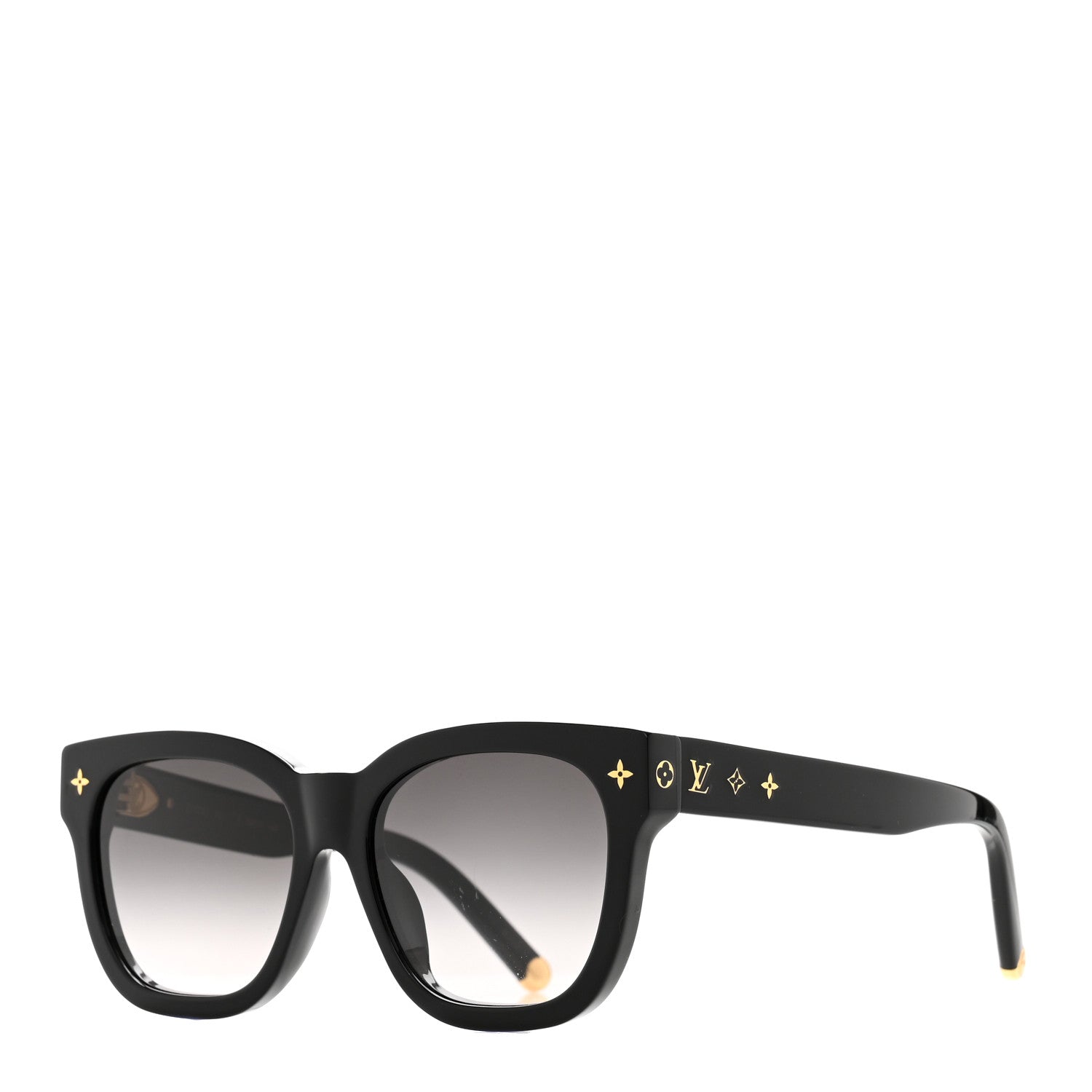 Louis Vuitton Acetate My Monogram Square Sunglasses Z1523E Black 1 of 8