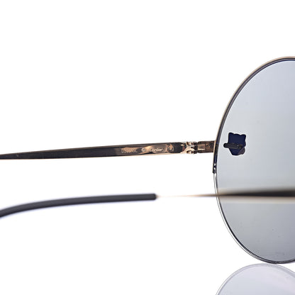 Cartier Panthere De Round Sunglasses Gold 6 of 6