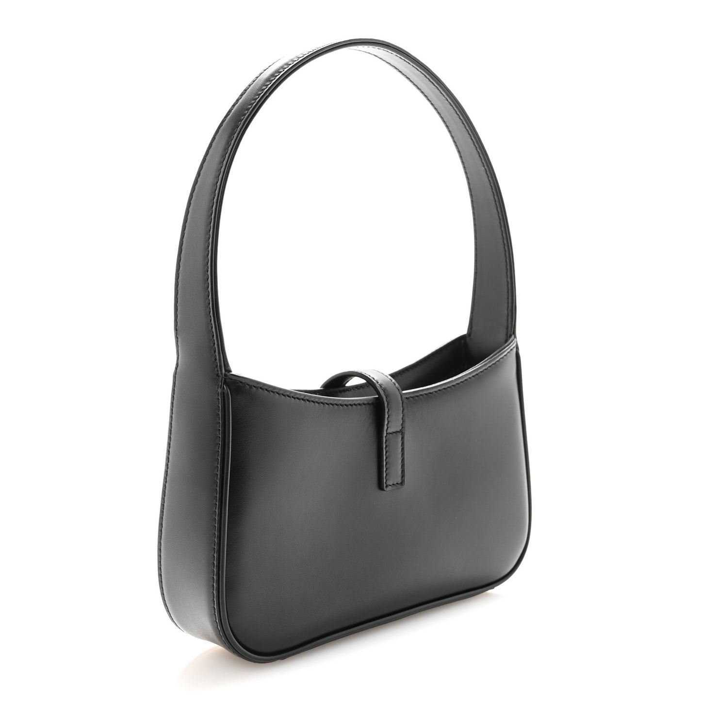 Smooth Calfskin Le 5 A 7 Mini Hobo Black