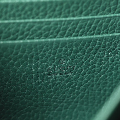 Gucci Calfskin Mini Dionysus Chain Wallet Emerald 6 of 9