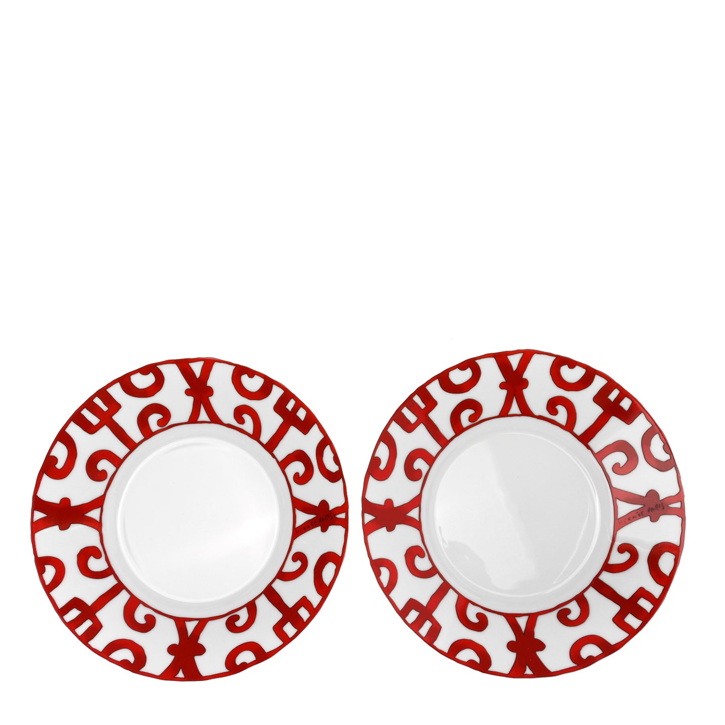 Porcelain Balcon du Guadalquivir Tea Cup and Saucer Set of 2