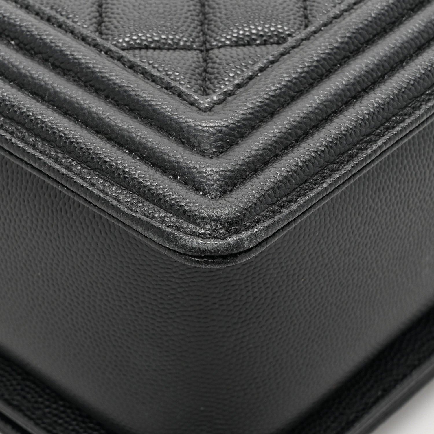 Chanel Caviar Quilted Large Boy Flap Black 14 of 15