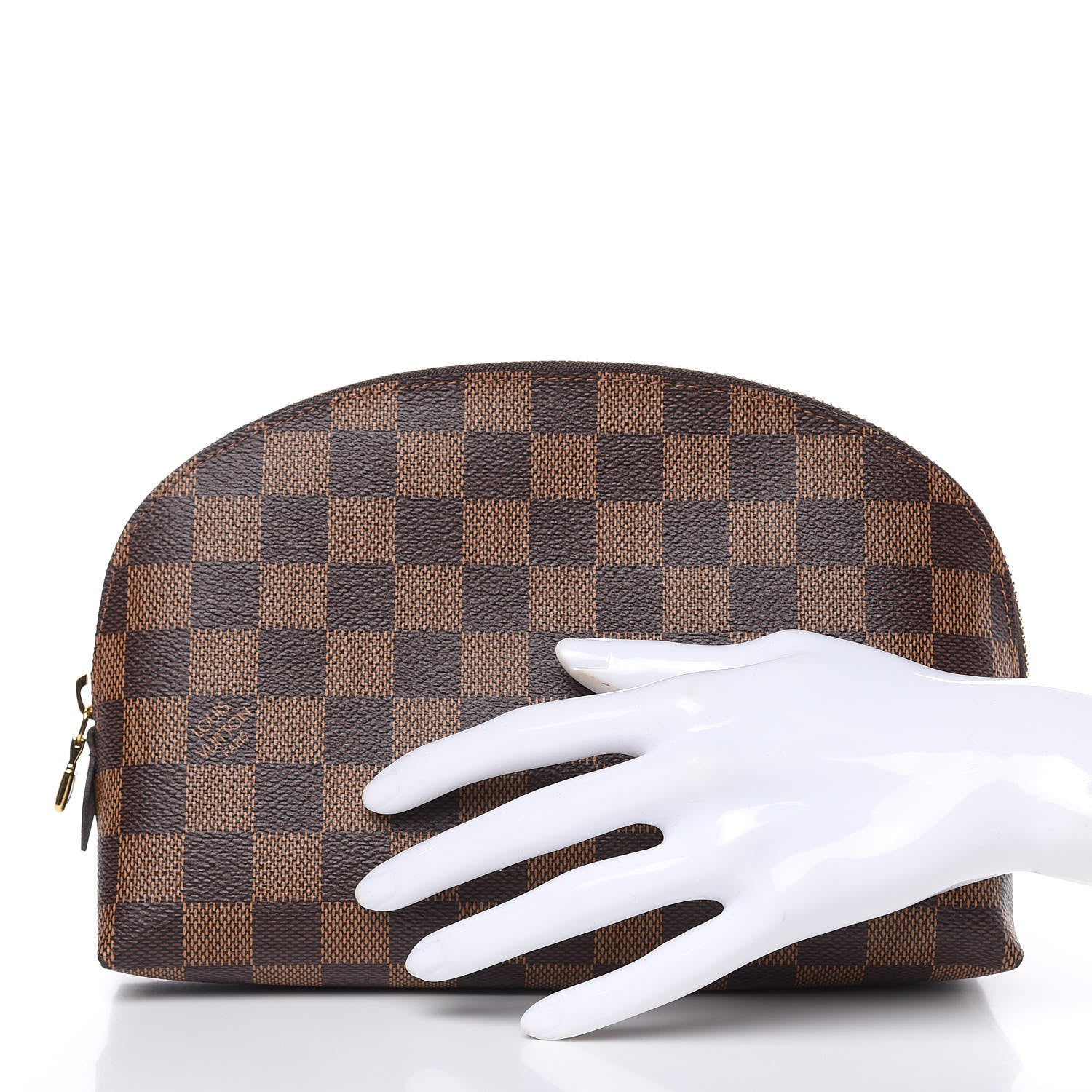 Louis Vuitton Damier Ebene Cosmetic Pouch GM 2 of 8