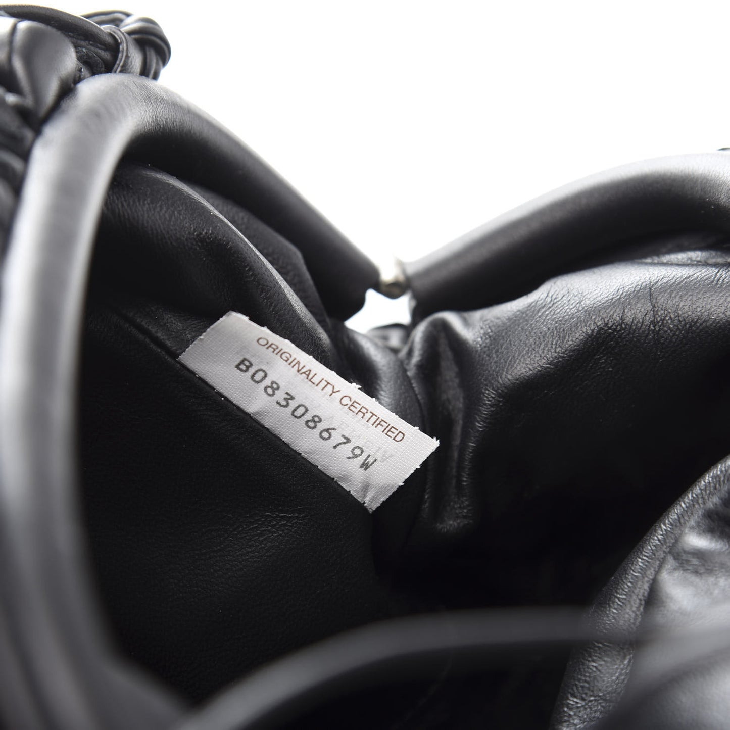 Nappa Intrecciato The Mini Pouch Black