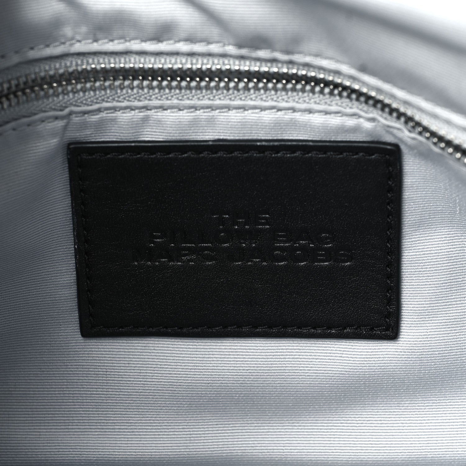 Marc Jacobs Metallic Lambskin The Pillow Bag Silver 6 of 10