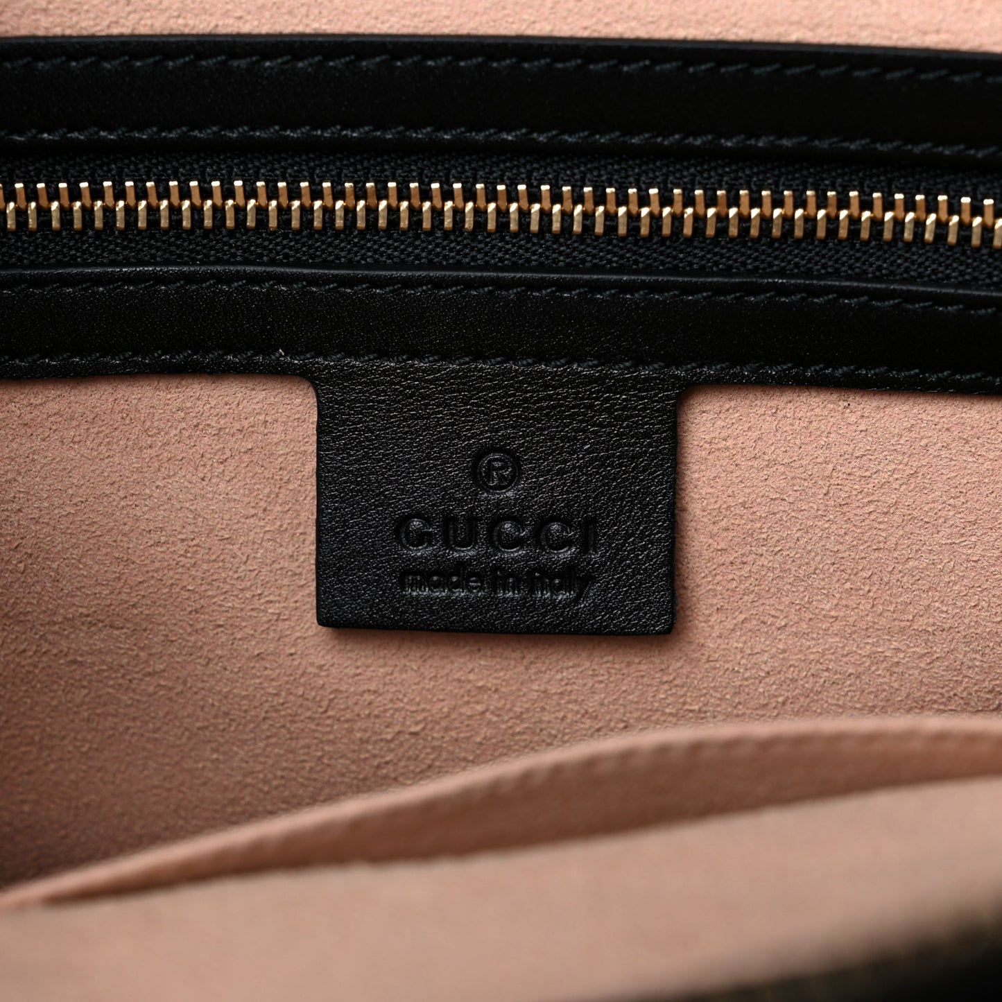 Guccissima Signature Large Shoulder Tote Bag Black