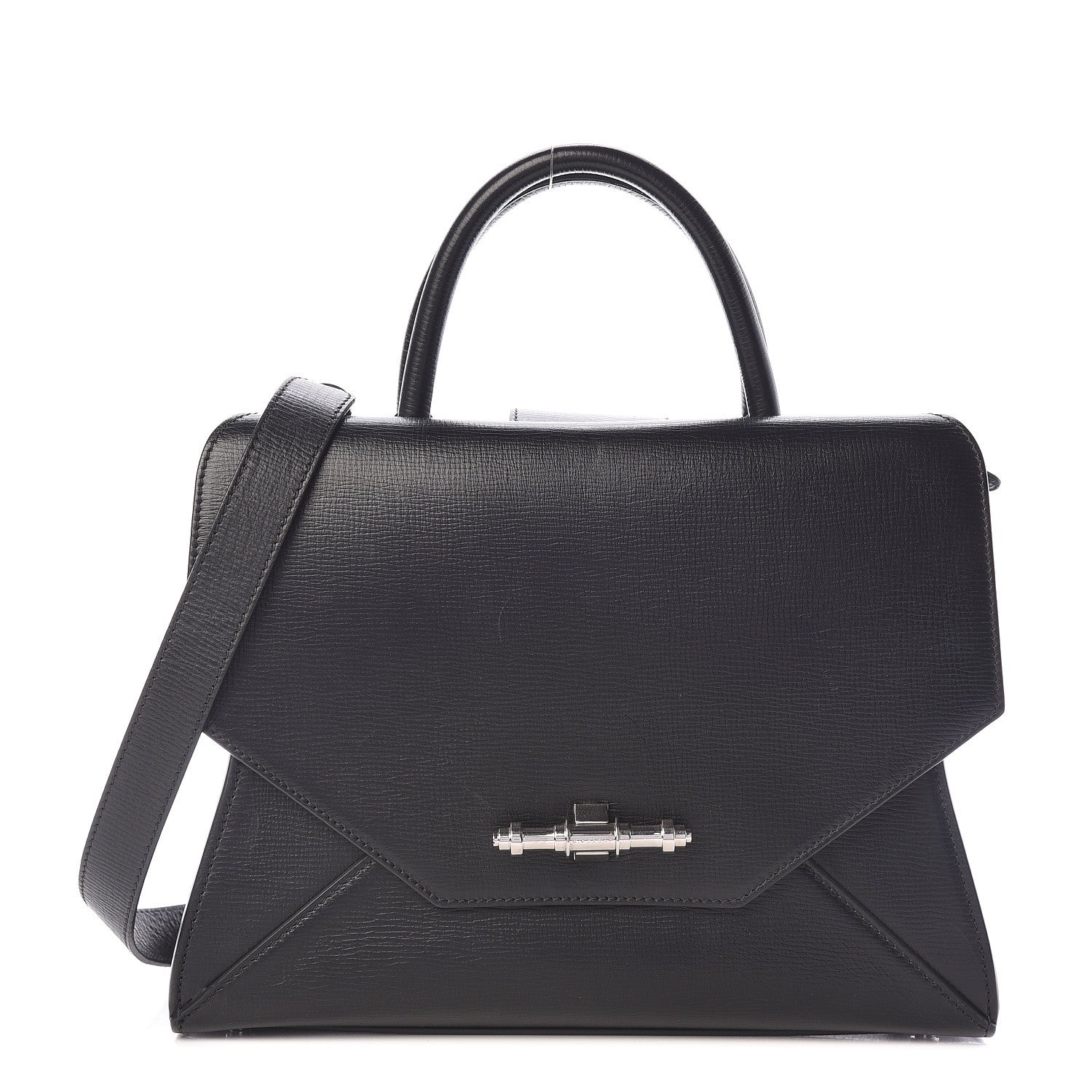Givenchy Calfskin Small Obsedia Satchel Black 1 of 19