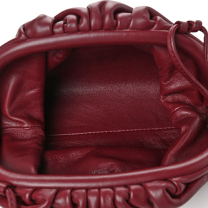 Bottega Veneta Butter Calfskin The Mini Pouch Bordeaux 5 of 6