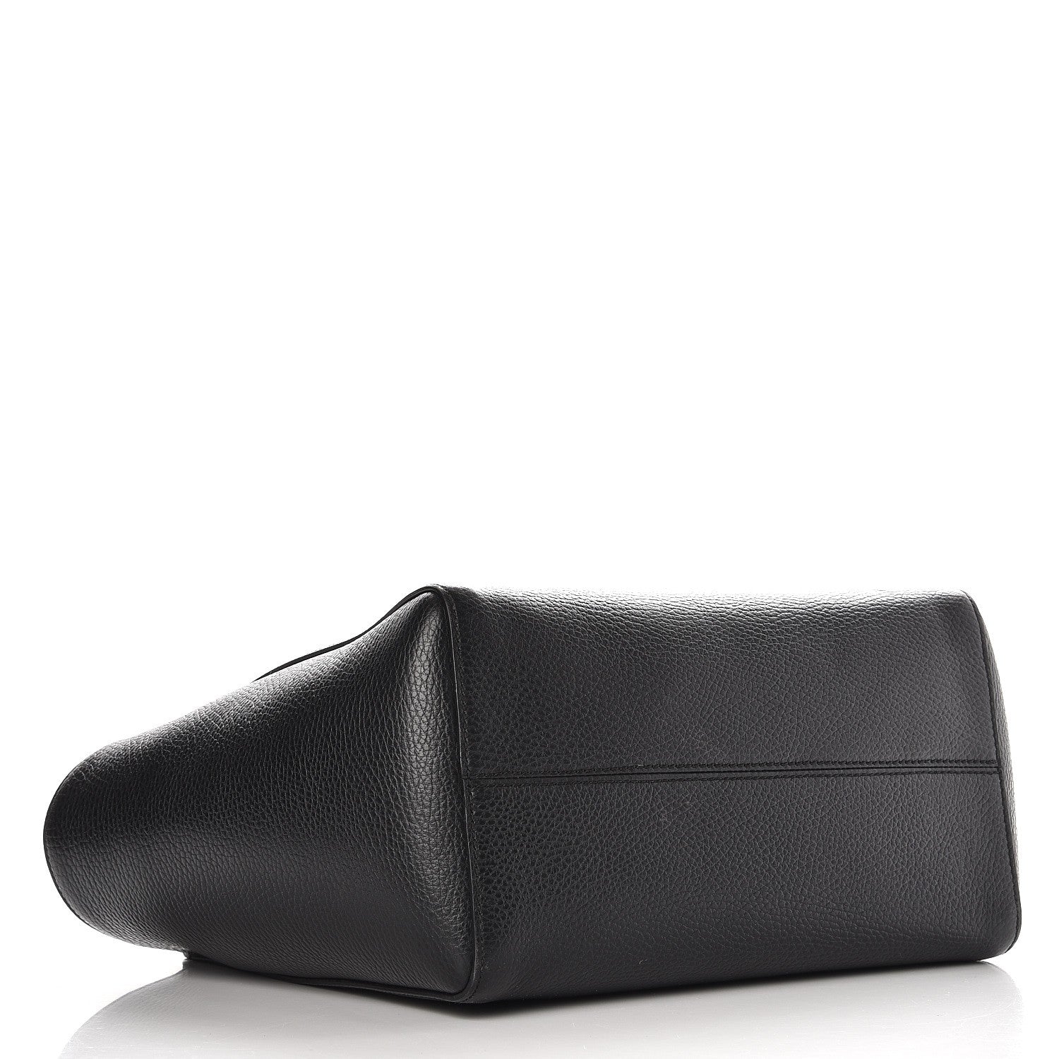 Gucci Pebbled Calfskin Small Swing Tote Black 4 of 14