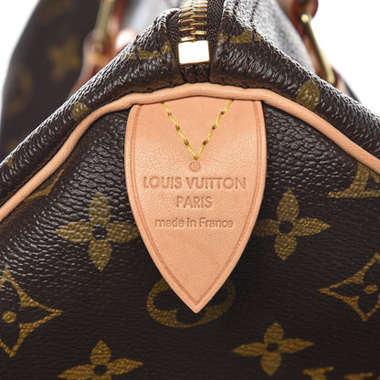 Louis Vuitton Monogram My LV Heritage Speedy 35 Blue De France Gris 6 of 10