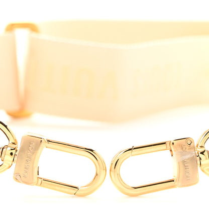 Louis Vuitton Nylon Monogram Strap with Coin Purse Cream 6 of 6