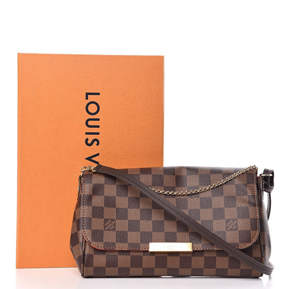 Louis Vuitton Damier Ebene Favorite MM 12 of 12