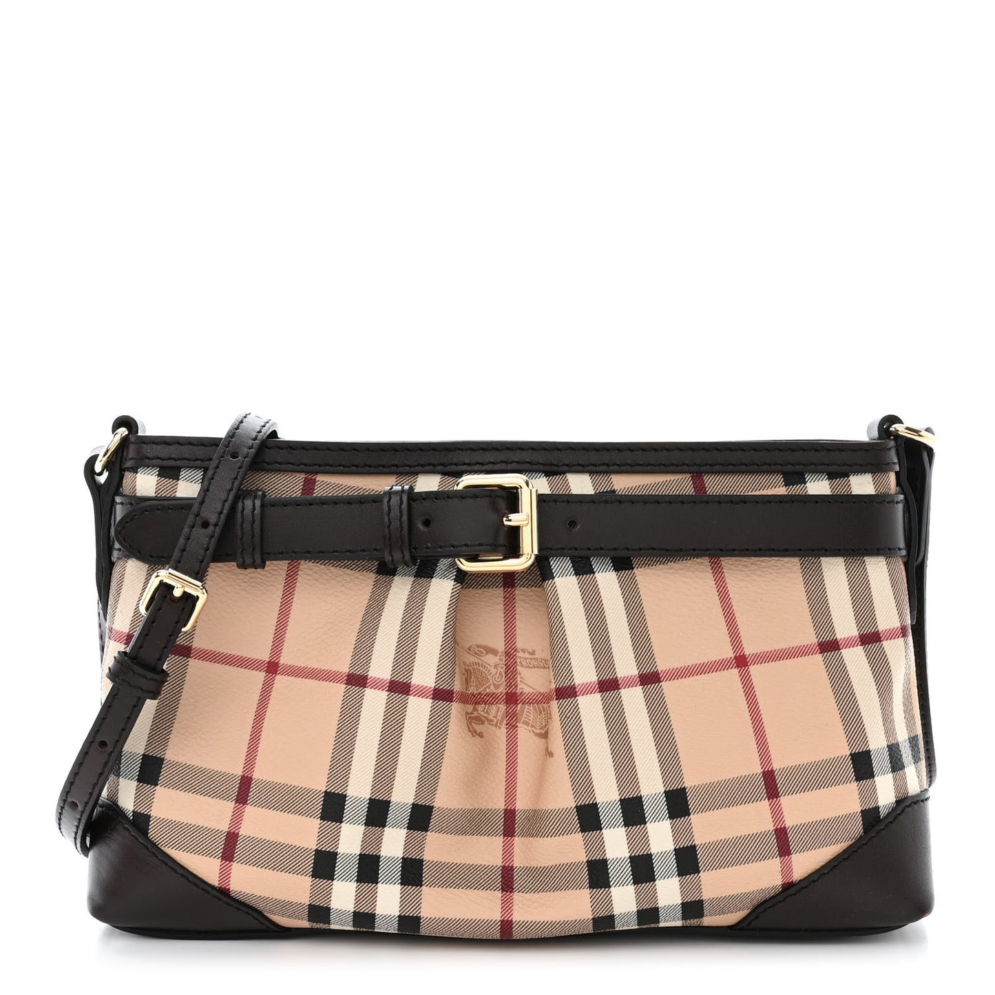 Haymarket Check Smithfield Clutch Chocolate