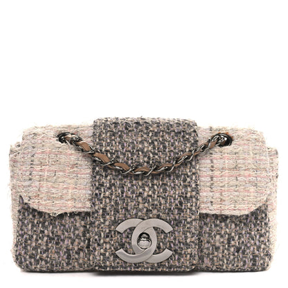 Chanel Tweed Small Fantasy Flap Grey 1 of 13