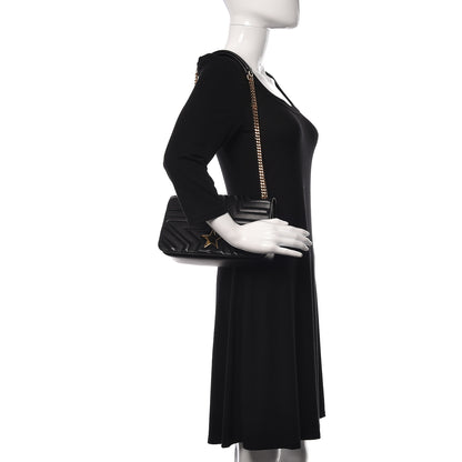 Stella McCartney Alter Nappa Star Medium Flap Shoulder Bag Black 2 of 11