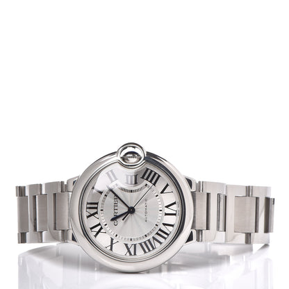 Cartier Stainless Steel 36mm Ballon Bleu De Automatic Watch 3 of 7